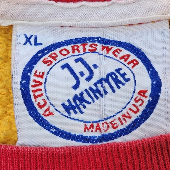 VINTAGE STERLING MARLIN #4 KODAK RACING MEN'S SWEATSHIRT WINSTON CUP XL YELLOW - Picture 16 of 16